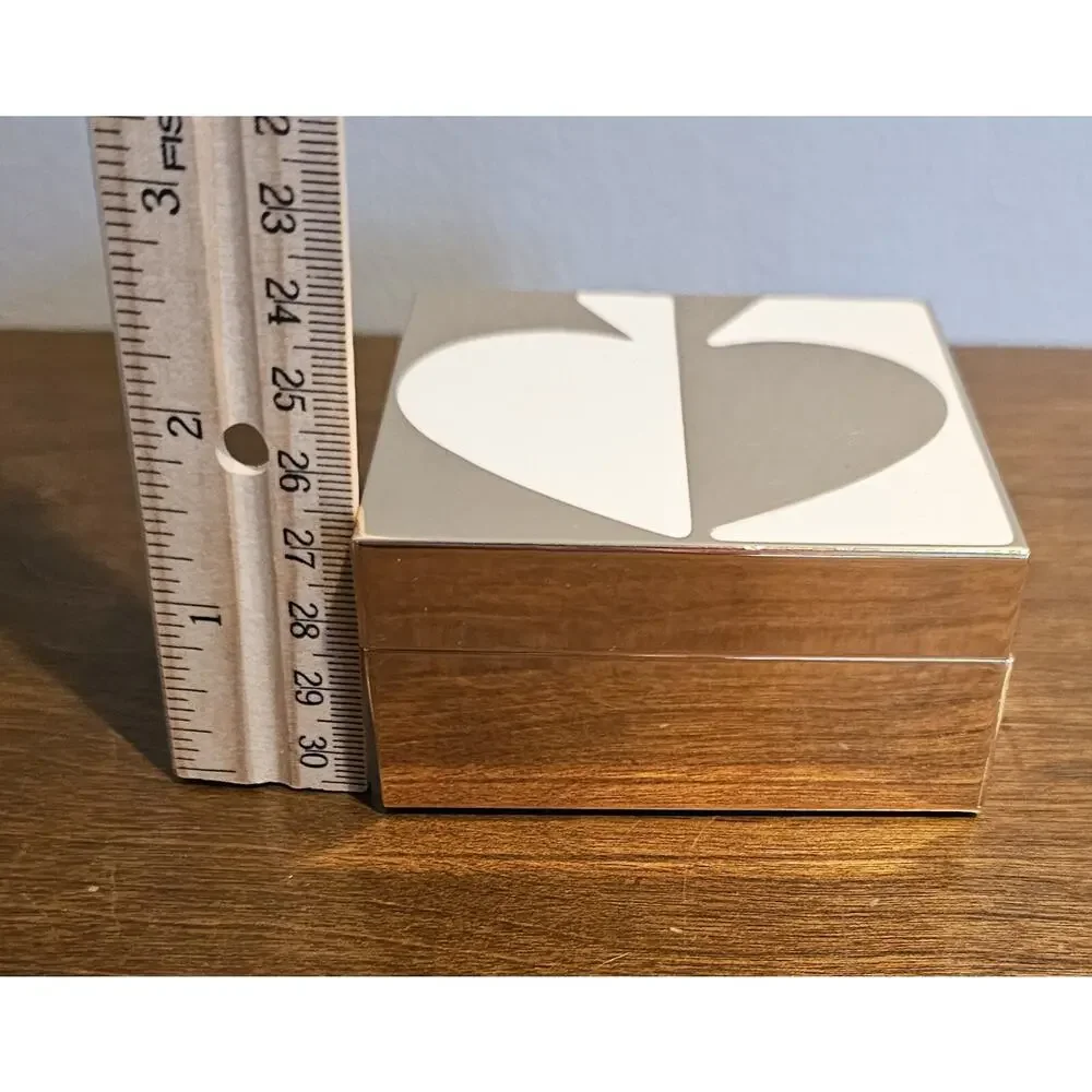 Kate Spade Branded Lenox Spade Street Keepsake Box Limited Edition